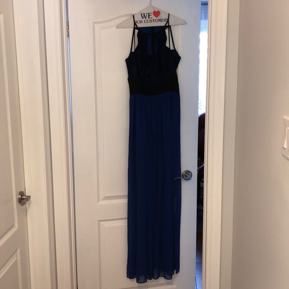 Gorgeous Royal Blue Maxi Dress - Picture 5 of 7